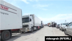 Кыргыз-казак чек арасындагы автоунаалар. 