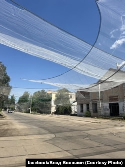 Антидронові сітки на півдні