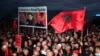 ALBANIA-KOSOVO/PROTEST