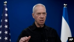 یواف گالانت وزیر دفاع اسرائیل