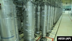 Centrifuge pentru îmbogățirea uraniului la Natanz, 3 noiembrie 2019