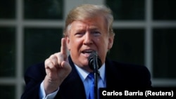 دونالد ترمپ رئیس جمهور ایالات متحدۀ امریکا