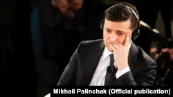 Президент України Володимир Зеленський під час Мюнхенської конференції з безпеки, 15 лютого 2020 року