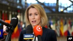 Șefa politicii externe UE, Kaja Kallas.