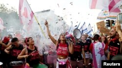 Protest la Tel Aviv, pe 22 iulie 2023