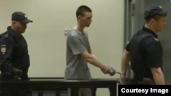 Никита Клюня в суде