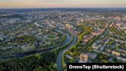 Вільня з вышыні птушынага палёту