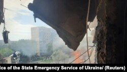 تخریبات ناشی از حملات راکتی روسیه بر اوکراین 