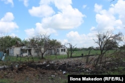 Село Новопідгородне, в якому через російські атаки знищена ціла вулиця