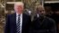 Donald Trump și Kanye West în Trump Tower, Manhattan, New York, 13 dec., 2016.