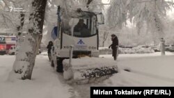 Бишкектеги кар.