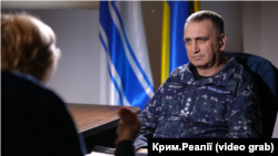 Командующий Военно-морскими силами Украины вице-адмирал Алексей Неижпапа 