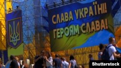 Під час відзначення Дня Незалежності України в центрі Києва, 24 серпня 2018 року