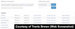 Spisak prethodnih imena naloga "Europe Invasion" sa Travis Brown's Memory.lol vebsajta. Oktobar 2024.