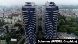 Новобудова, про яку йдеться, – ЖК Alter Ego, 24-поверховий комплекс бізнес-класу на Печерську