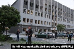 Масована атака на Київ в ніч на 28 серпня. Комбінований обстріл дронами та ракетами. Унаслідок обстрілів пошкоджені будівлі представництва Європейського Союзу та British Council. Київ, 28 серпня 2025 року