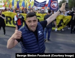 George Simion a avut de mai multe ori dată ieșiri publice agresive.