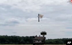 Російський ЗРК "Тор-М2" у Курській області