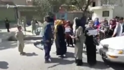 Taliban Disperses Kabul Women's Protest
