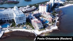 Популярный мексиканский курортный город Канкун