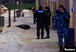 Генерал Кирилловго кол салуу болгон жер. Москва. 17-декабрь, 2024-жыл