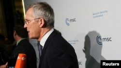 ՆԱՏՕ-ի գլխավոր քարտուղար Յենս Ստոլտենբերգը Մյունխենում, 17-ը փետրվարի, 2023թ.