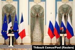 Președintele Macron a fost la Kremlin pe 7 februarie. Pe 24 februarie, Vladimir Putin ordona invadarea Ucrainei.