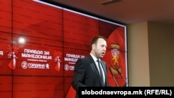 Генералниот секретар на ВМРО-ДПМНЕ Игор Јанушев 