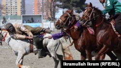 جریان مسابقات بزکشی در کابل (تصویر آرشیف)