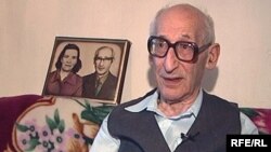 Мирон Брук, бывший узник нацистских концлагерей. Темиртау.