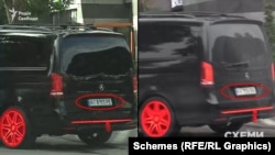 За всіма ознаками – це той самий автомобіль, який журналісти фіксували біля ЖК раніше