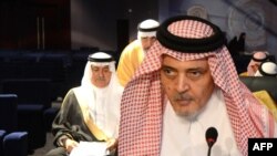 Саудиянын тышкы иштер министри, ханзаада Сауд ал-Файсал бин Абдулазиз Шарм аш-Шейхтеги жыйында. 29-март 2015