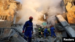 Последици од руски ракетен и дронски напад во Киев, 28 август 2005 година