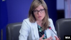 Архивска фотографија- бугарската министерка за надворешни работи Екатерина Захариева.