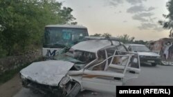 تصویر آرشیف : یکی از رویداد های ترافیکی در ولایت ننگرهار 