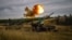 UKRAINE – Ukrainian military in the east of Ukraine fire from 2S7 "Pion" self-propelled guns at the positions of the Russian army, August 26, 2022 