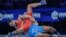 Борец Степан Марянян на чемпионате в Казахстане, сентябрь 2019 г. 