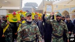  آرشیف: نیروهای گروه «حرکت النُجَباء» در شهر نجف عراق