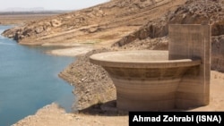 A yearslong drought has severely depleted drinking water reservoirs around Iran. (file photo)
