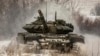 Руски танк по време на учения в Ленинградска област. Снимката е илюстративна.