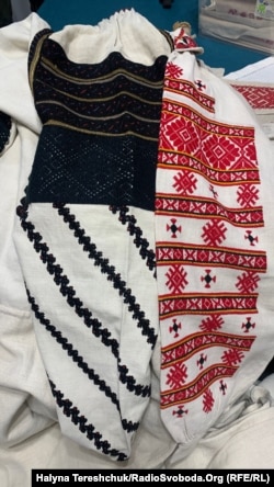 Рукави Поліської і Подільської сорочок