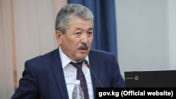 Министр финансов Адылбек Касымалиев.