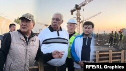 Жеңишбек Токторбаев "Ош Ситинин" курулушун 13-сентябрда текшерген.