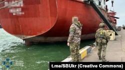 СБУ уточнює, що підконтрольний Росії суховантаж викрили в торговельному порту Одеси