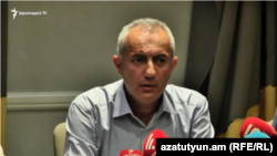 Պատերազմում զոհված շարքային Արթուր Ասրյանի հայրը՝ Արմեն Ասրյանը, 9-ը սեպտեմբերի, 2021թ.