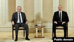 N.Paşinyan və İ.Əliyev Əbu-Dabidə