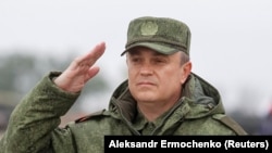لئونید پاسچنیک رهبر منطقه لوهانسک در شرق اوکراین 