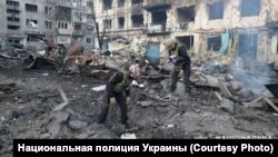 Наслідки російського удару в Добропіллі, березень 2025 року