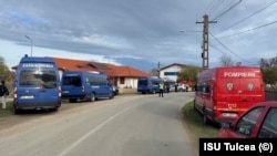 Ceatalchioi, jud. Tulcea, localnicii se pot întoarce acasă după ce au fost evacuați luni seară.