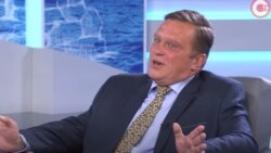 Вадим Погодін на телеканалі «СТВ-Севастополь», квітень 2020 року